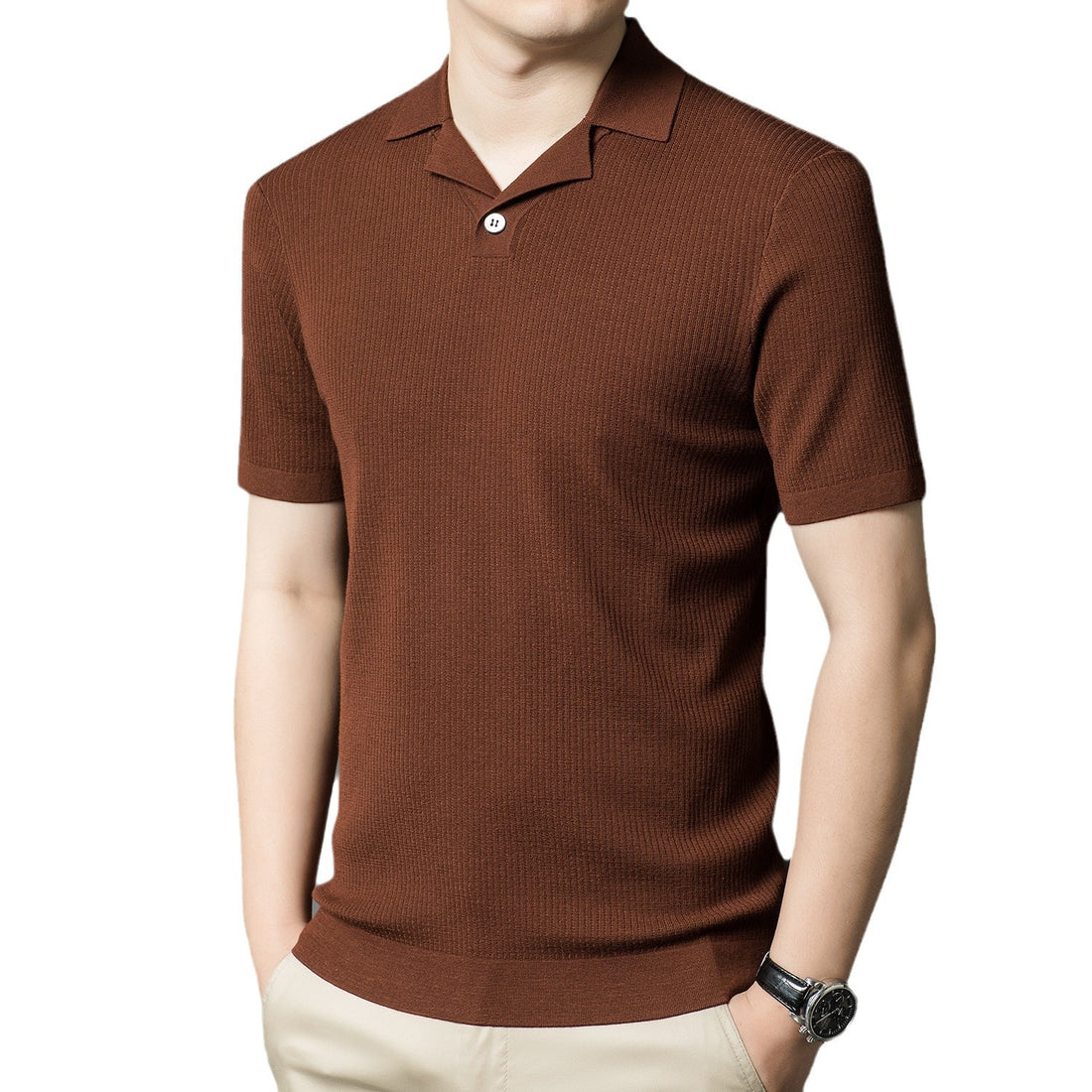 Herren Kurzarm-Polooberteil – Cavello
