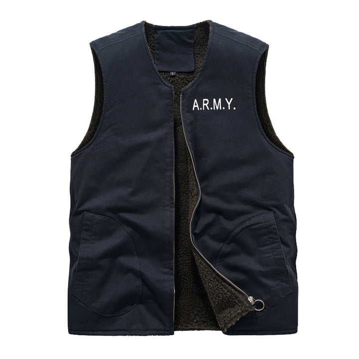 Herren Moderner Utility-Weste Echo Archiv