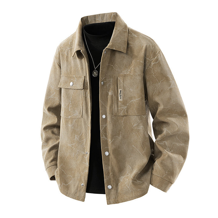 Herren Modische Cordjacke Echo Archiv 1787796716