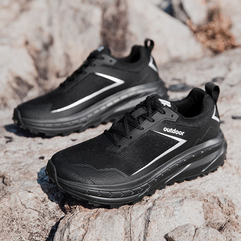 Unisex nan robuster Geländelaufschuh mit stoßdämpfender Zwischensohle und griffiger Profilsohle Echo Archiv