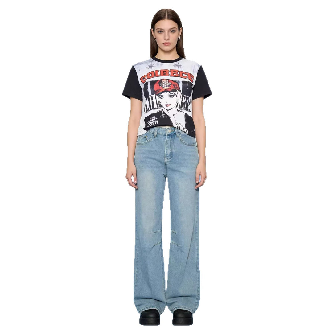 Damen nan schlichtes langarm-Feinstrickshirt mit Rundhalsausschnitt, leicht taillierter Silhouette und elastischem Tragekomfort Echo Archiv