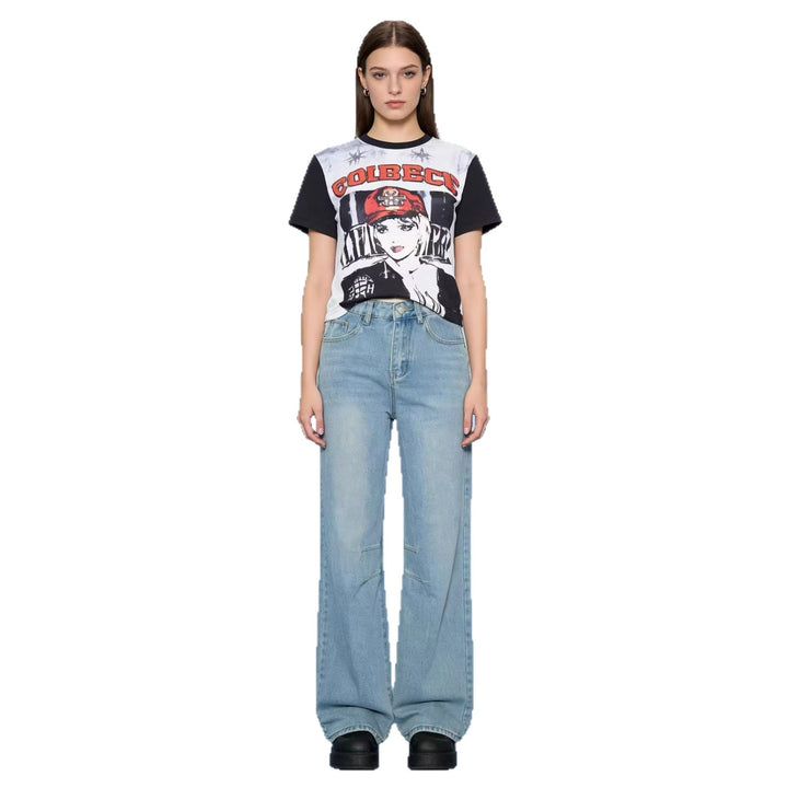 Damen nan schlichtes langarm-Feinstrickshirt mit Rundhalsausschnitt, leicht taillierter Silhouette und elastischem Tragekomfort Echo Archiv