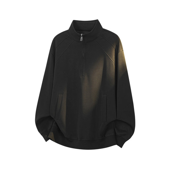 Herren Sport Sweatshirt mit Stehkragen Echo Archive