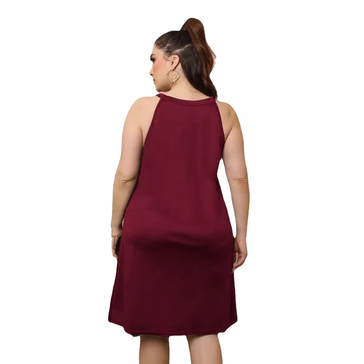 Damen Freizeitkleid mit modischem Ausschnitt Echo Archiv