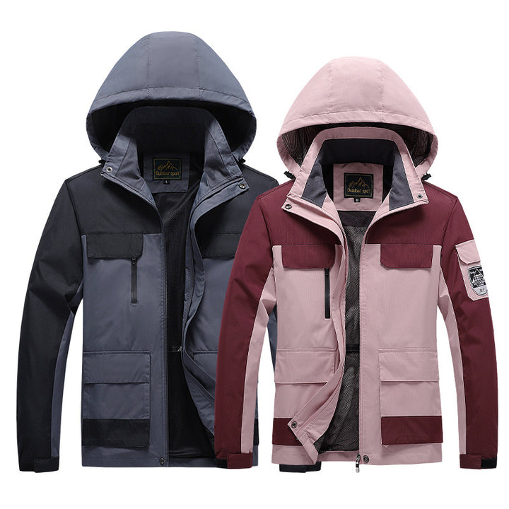 Männermächtiger Outdoor-Feldparka – Taviero