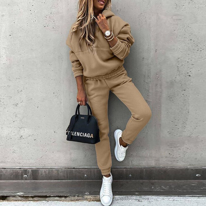 Damen SwEchoarchivtshirt und Jogginghose Set Echoarchiv