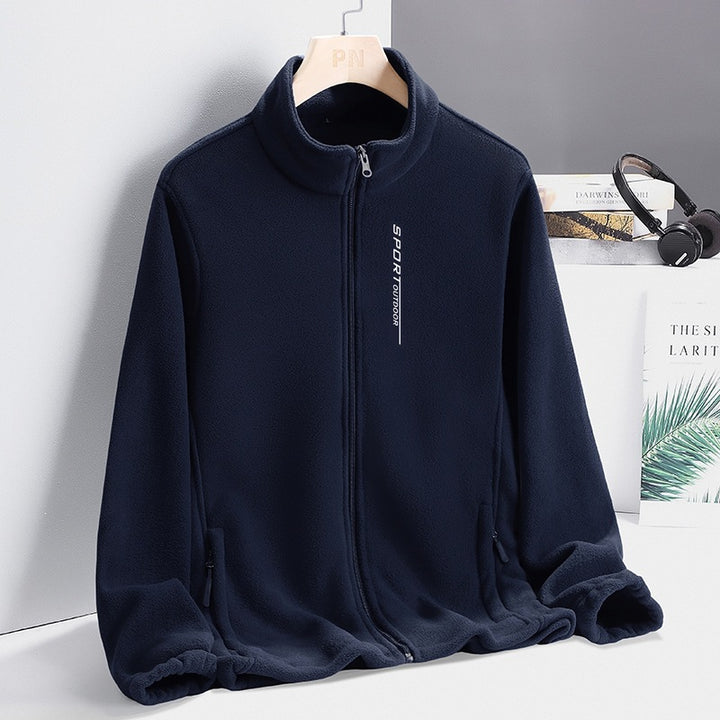 Herren Sportliche Fleecejacke Echo Archiv