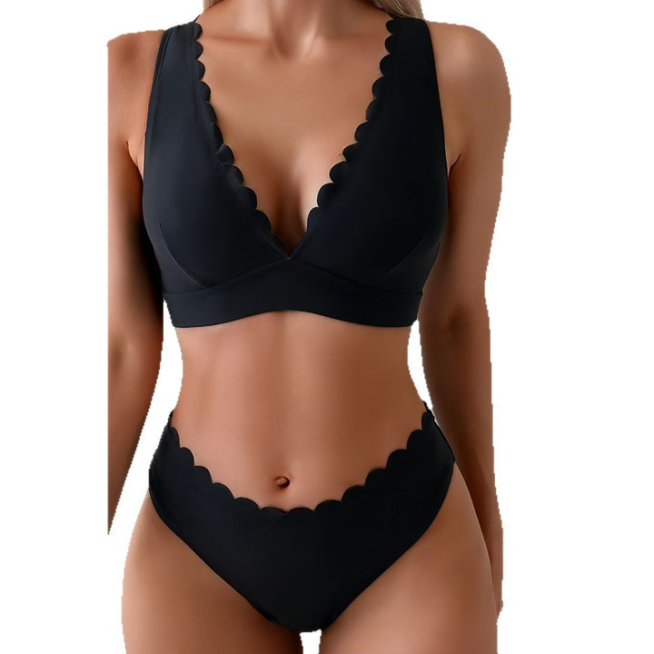 Damen Bikini mit dezentem Wellenmuster Echo Archiv