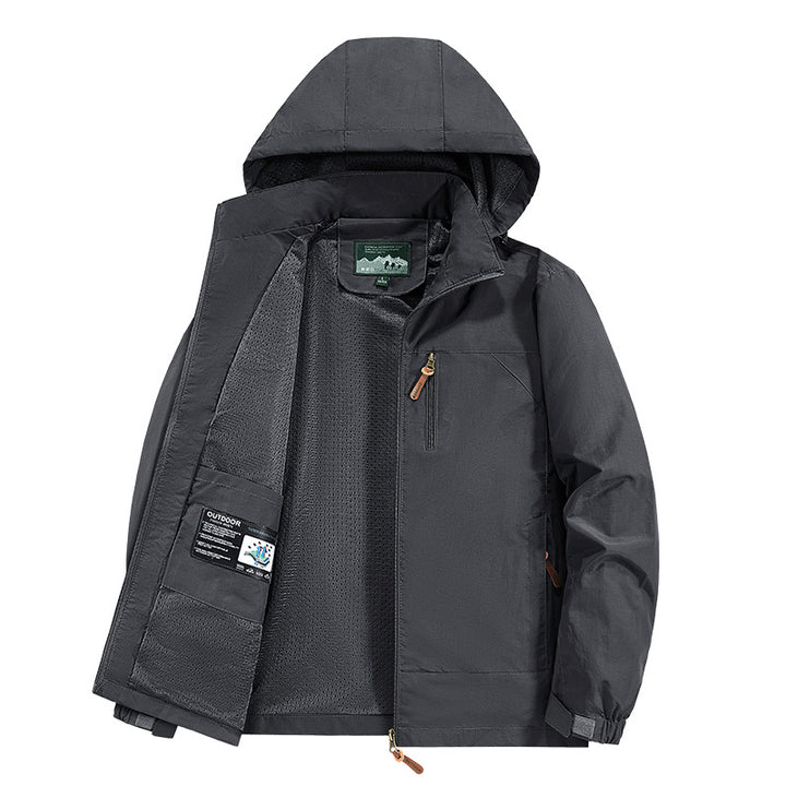 Atmungsaktive und wasserabweisende Outdoor-Jacke für Herren Echo Archive