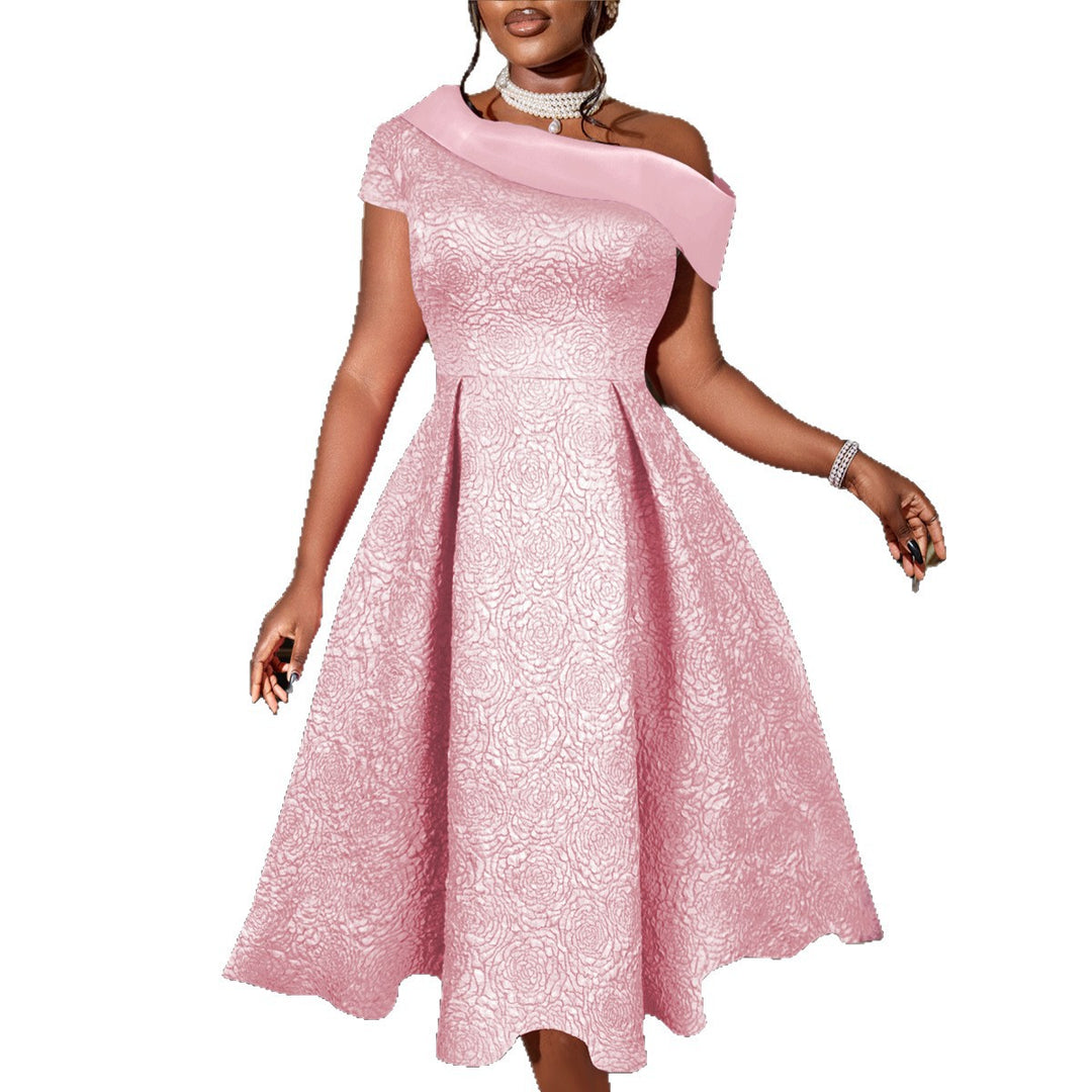Damen elegantes A-Linien Kleid Echo Archiv