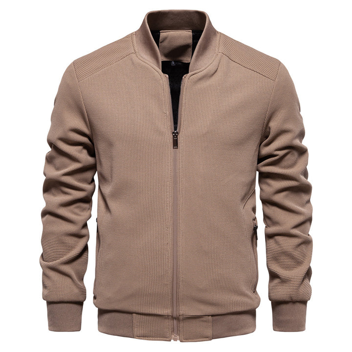 Herren modische Sportjacke mit atmungsaktivem Strukturdesign Echoarchiv