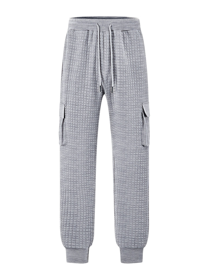 Herren Cargo-Jogginghose mit strukturiertem Design und praktischen Taschen Echoarchiv