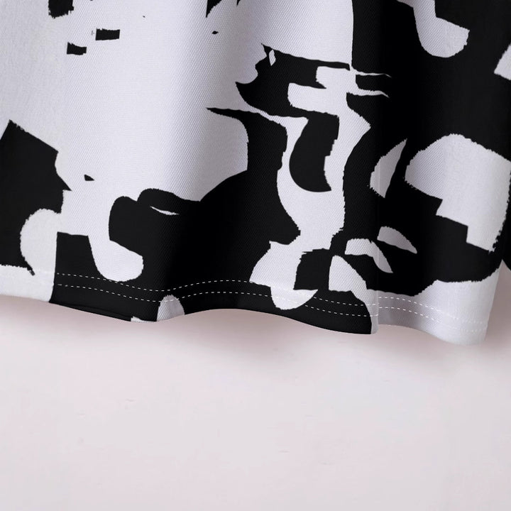 Herren Poloshirt mit kontrastierendem Camouflage-Design Echoarchiv
