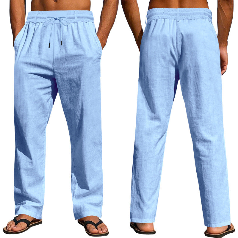 Herren entspannte Sommer-Breeches aus leichtem Material Echoarchiv