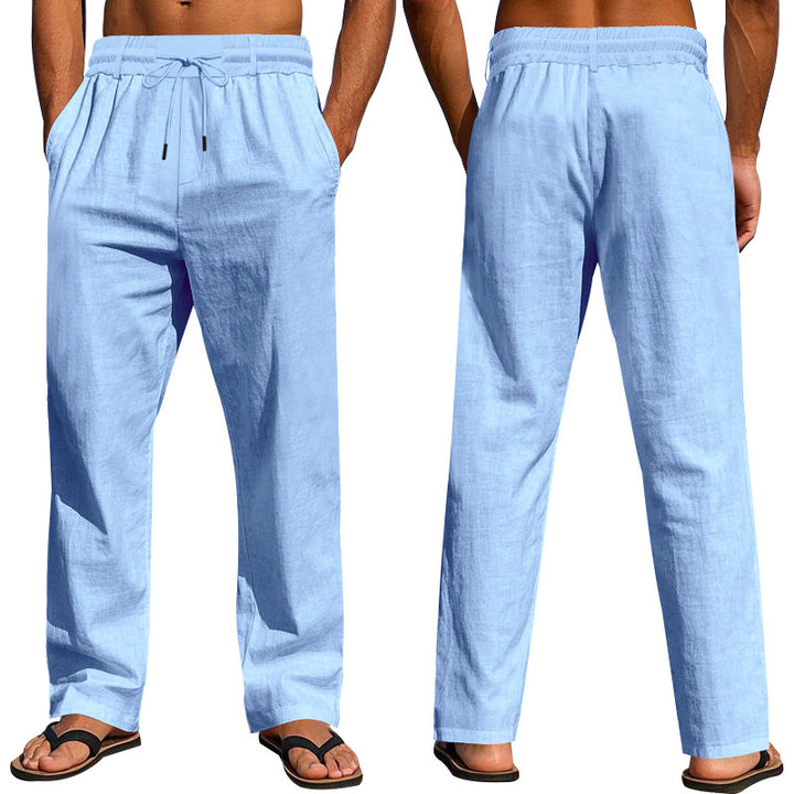 Herren entspannte Sommer-Breeches aus leichtem Material Echoarchiv
