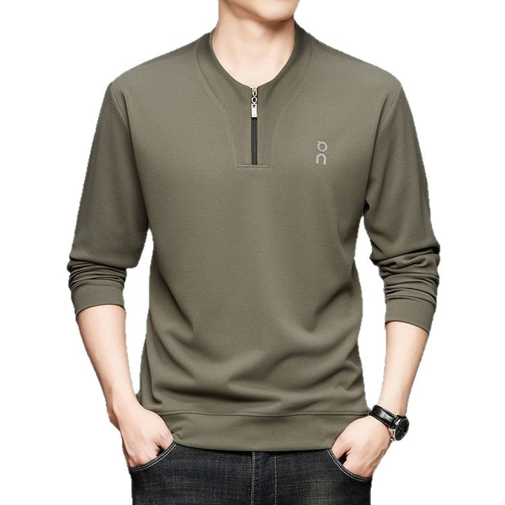 Herren funktioneller Pullover mit Reißverschluss und innovativem Design Echoarchiv