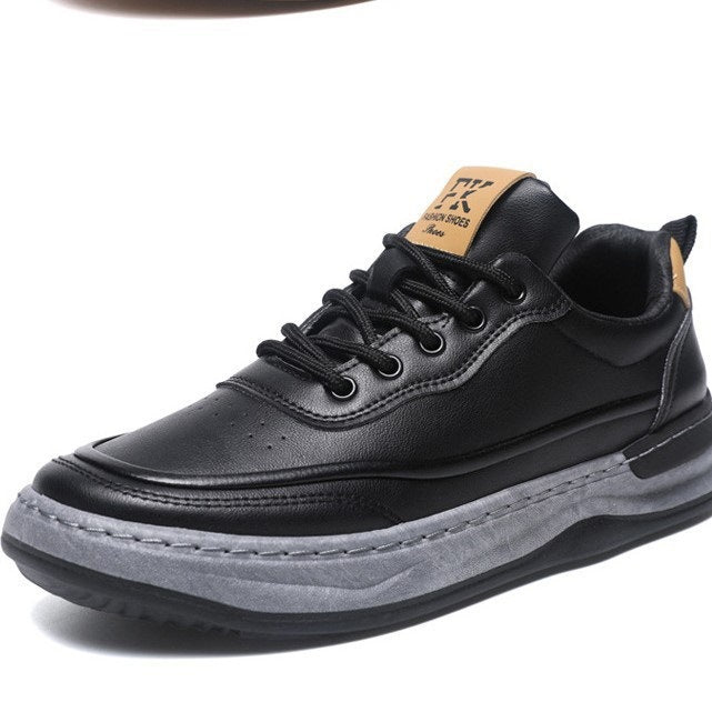 Herren Sportliche Leder Sneaker Echoarchiv