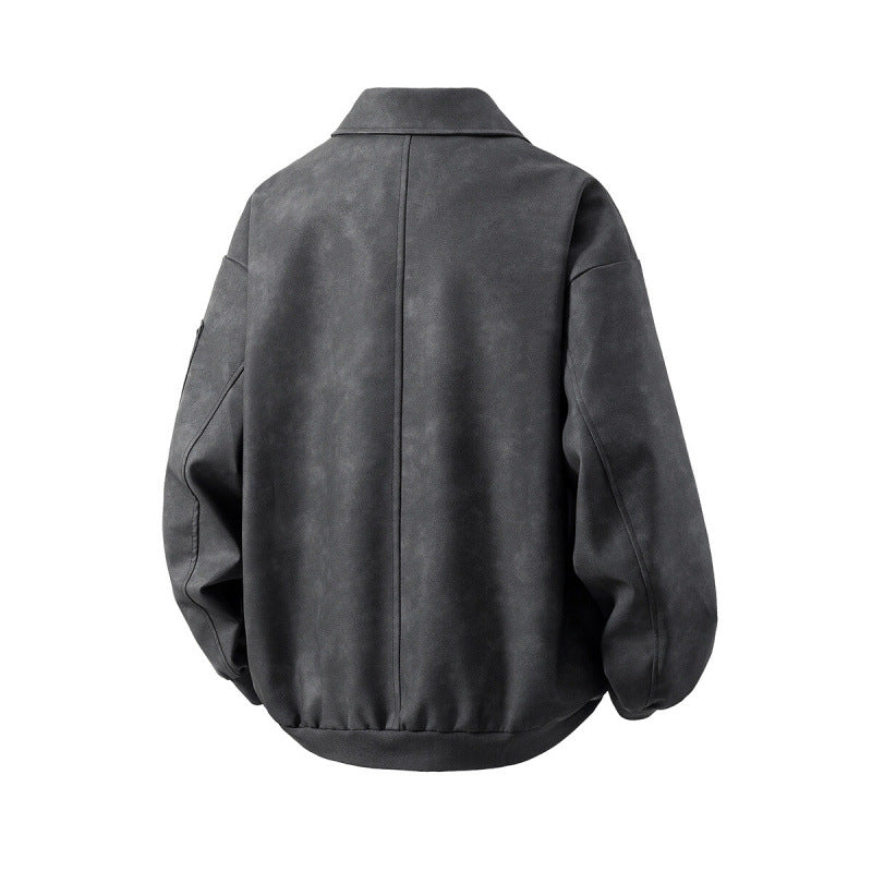 Herren Übergangsjacke mit innovativem Design und multifunktionalen Reißverschlusstaschen Echoarchiv