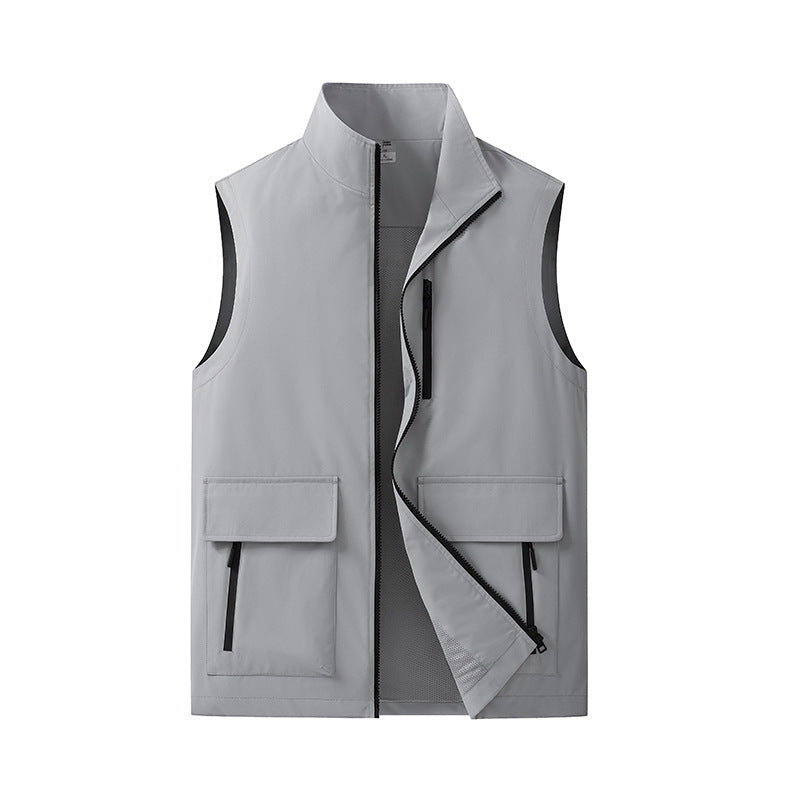 Herren Funktionale Outdoor-Weste Echo Archiv