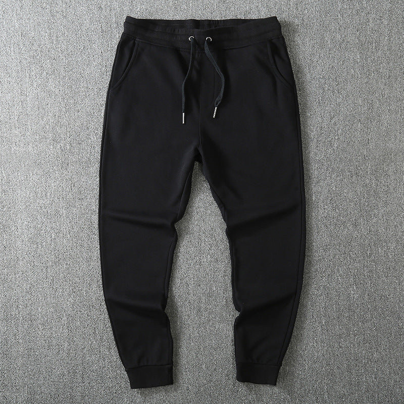 Herren Slim-Fit Fleece-Jogginghose mit elastischem Bund, Kordelzug und gekämmter Innenseite Echoarchiv