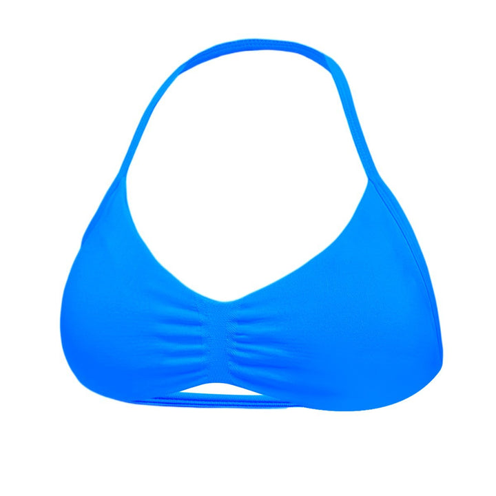 Damen Sport-Bikini-Oberteil mit raffiniertem Rüschen-Design Echo Archiv