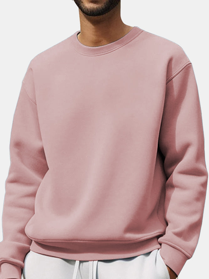 Herren lässiger Sweatpullover mit überschnittenen Schultern Echoarchiv