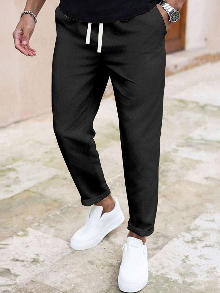 Herren Freizeithose mit elastischem Bund und praktischen Taschen Echoarchiv