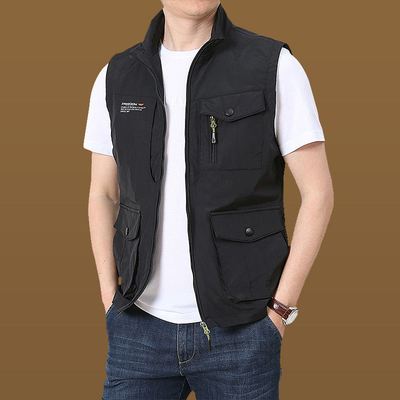 Herren Multifunktionale Outdoor-Weste Echo Archiv