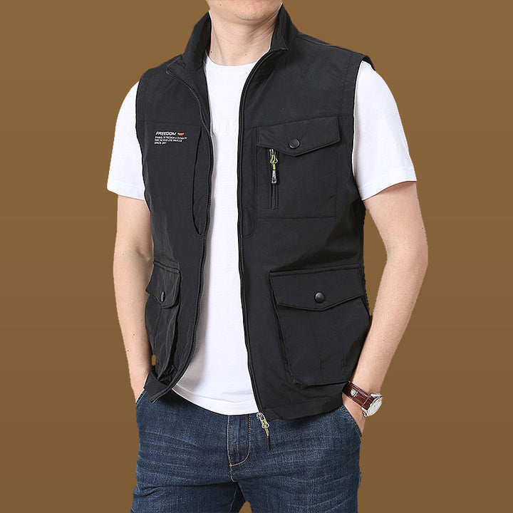 Herren Multifunktionale Outdoor-Weste Echo Archiv