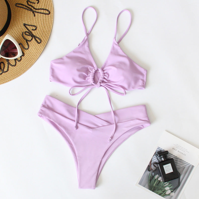 Damen Sportives Bikini-Set mit verstellbaren Trägern Echo Archiv
