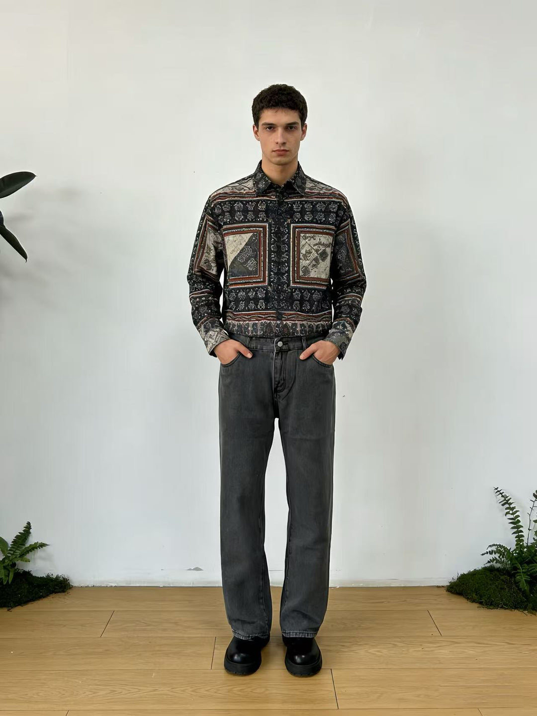 Herren Cargo-Jeans mit praktischen Taschen und lässigem Schnitt Echo Archiv