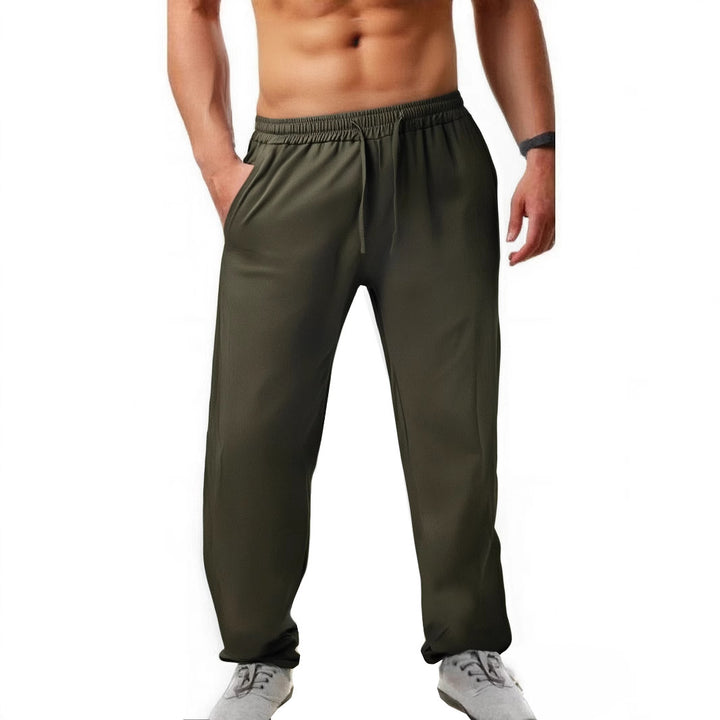 Herren Sportliche Freizeit-Hosen mit elastischem Bund und Seitentaschen Echoarchiv
