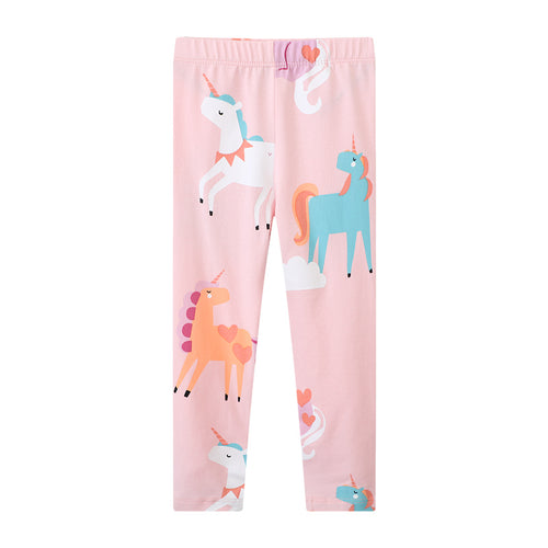 Mädchen Leggings mit bunten Einhorn-Designs Echo Archiv