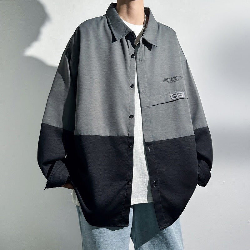 Herren Oversized Utility-Hemd Echoarchiv