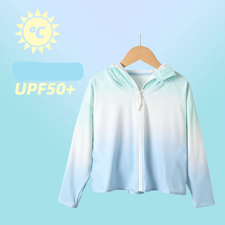 Damen UV-Schutzjacke mit atmungsaktivem Stoff und abnehmbarer Kapuze Echo Archiv