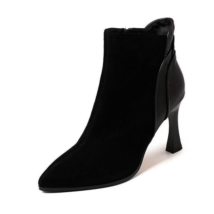Damen Elegante Ankle Boots mit spitzem Fuß und hohem Absatz Echo Archiv