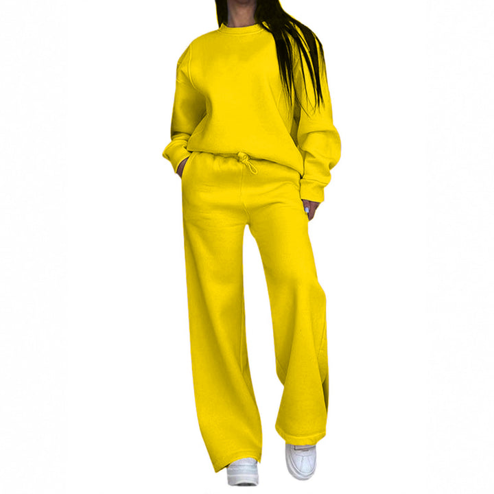 Damen nan lässiges Oversize Sweatshirt und weite Jogginghose Set Echo Archiv