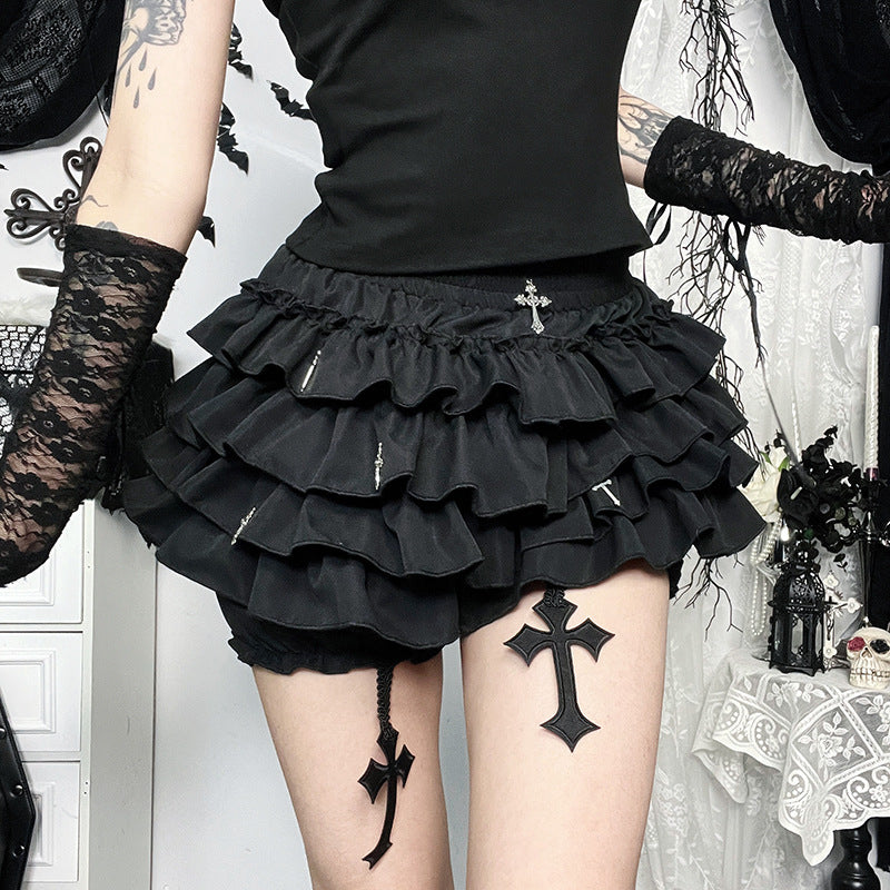 Damen figurbetonte Bluse mit Rüschendetails und Schnürung Echo Archiv