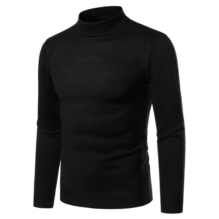 Herren warme Rollkragenpullover aus feinem Strickmaterial Echoarchiv