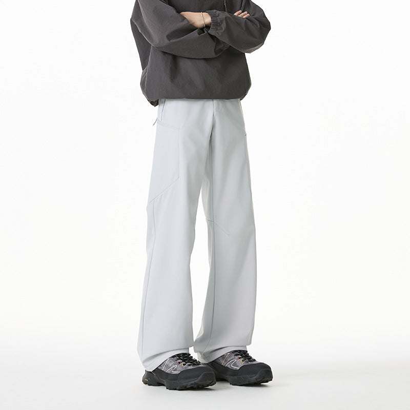 Herren Relaxed-Fit Utility‑Trekkinghose mit elastischem Bund, segmentierten Kniepaneelen und Kordel-Saum Echo Archiv
