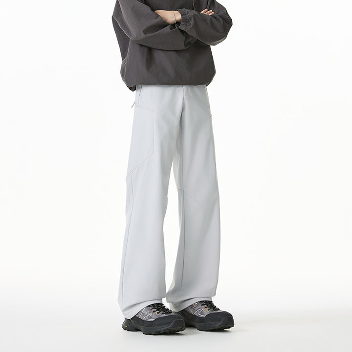 Herren Relaxed-Fit Utility‑Trekkinghose mit elastischem Bund, segmentierten Kniepaneelen und Kordel-Saum Echo Archiv