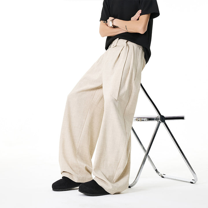 Damen Elegante und lässige weite Stoffhose – Avélisse