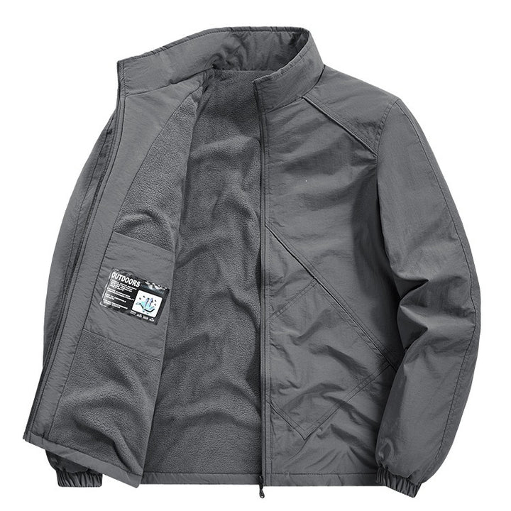Herren Leichte Übergangsjacke mit Fleece-Futter Echo Archiv