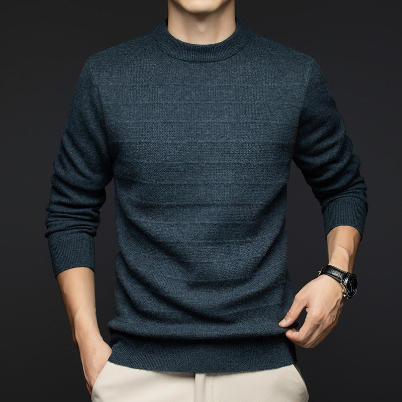 Herren modischer Pullover mit strukturiertem Design Echoarchiv