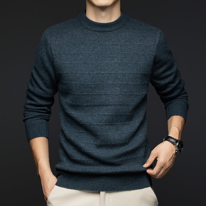 Herren modischer Pullover mit strukturiertem Design Echoarchiv