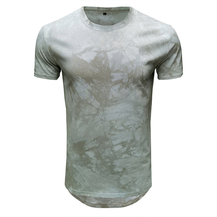 Herren T-Shirt mit angesagtem Batik-Muster und hochwertiger Baumwolle Echoarchiv