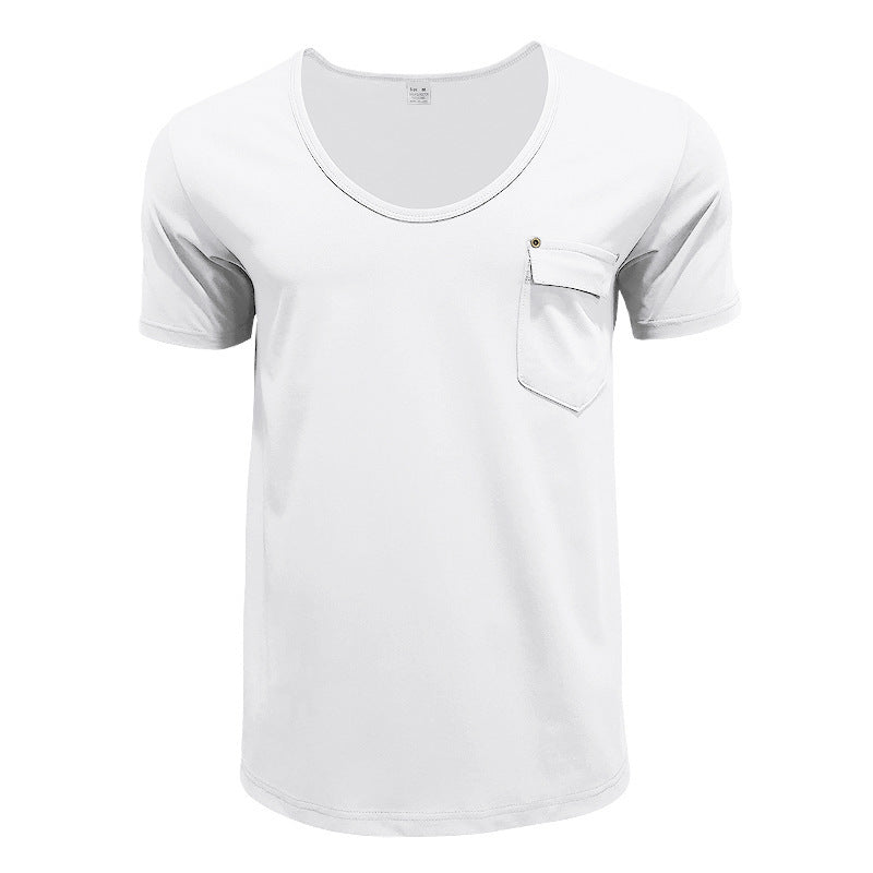 Herren Atmungsaktives T-Shirt mit praktischem Brusttasche Echoarchiv
