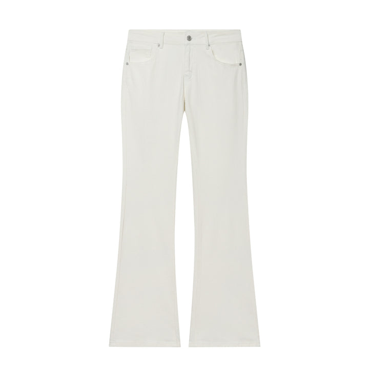 Damen Hochtaillierte ausgestellte Jeans mit Kickflare und Fünf‑Taschen‑Schnitt Echo Archiv