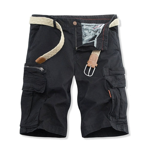 Herren Robuste Multi-Taschen Cargo-Shorts Echoarchiv