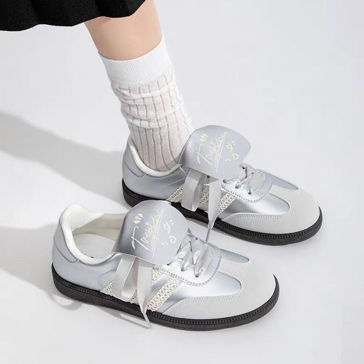 Damen Sneaker mit glänzendem Obermaterial und einzigartigem Design Echo Archiv